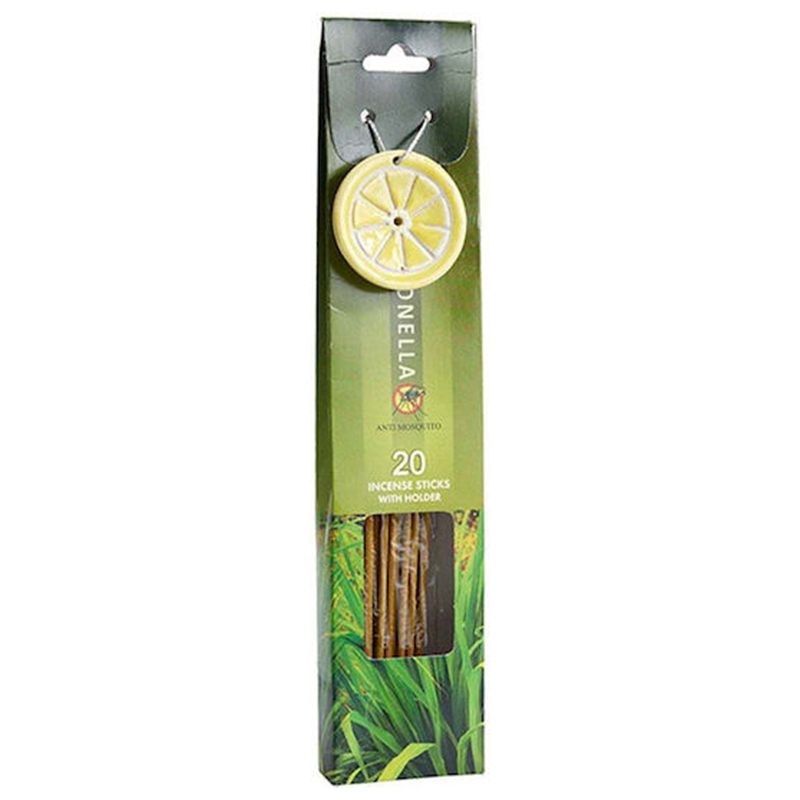Incienso de Citronella con Base 20 Unidades