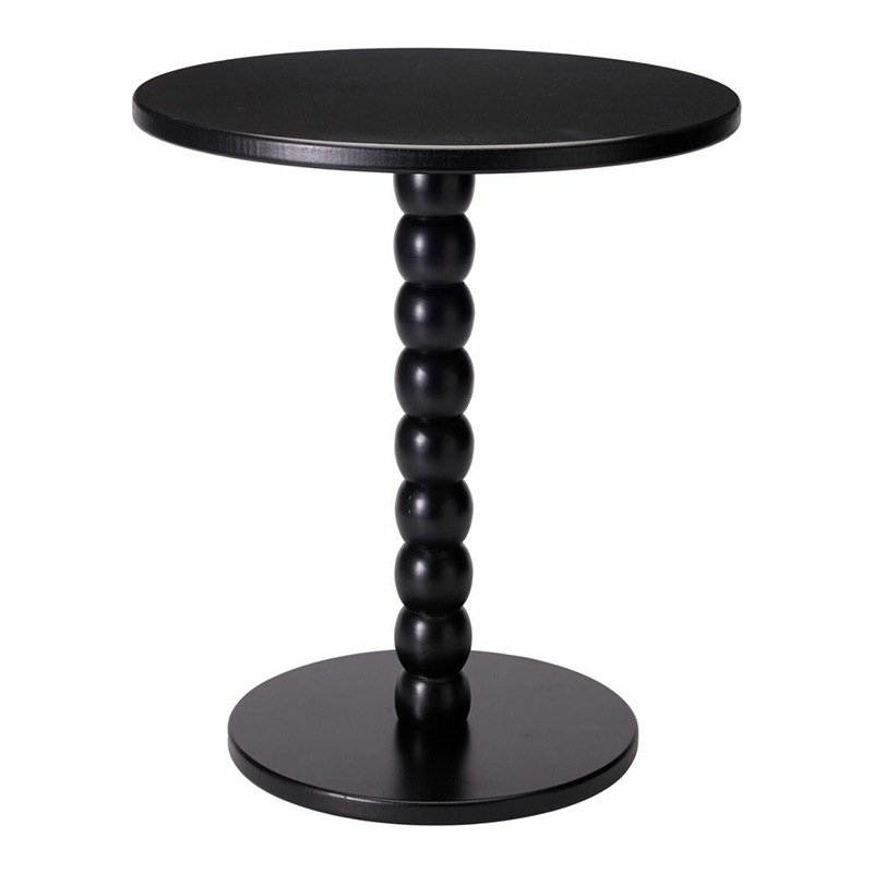 Mesa Auxiliar Madera Negro 35x40cm