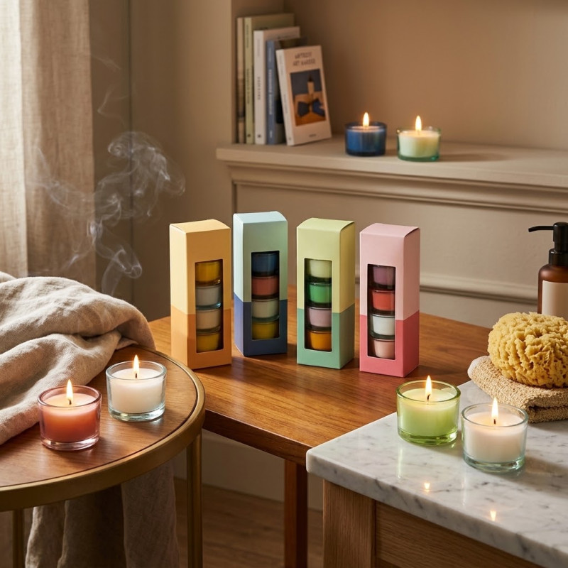 Vela Aromática Set x4 30gr 