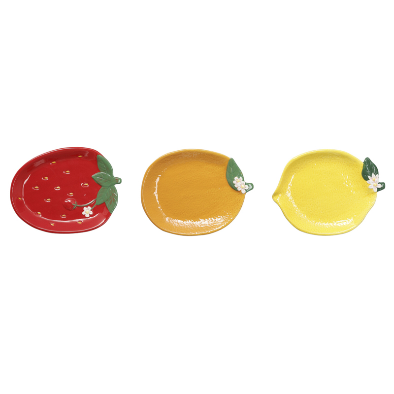Bandeja para Servir Fruits 25x18cm 