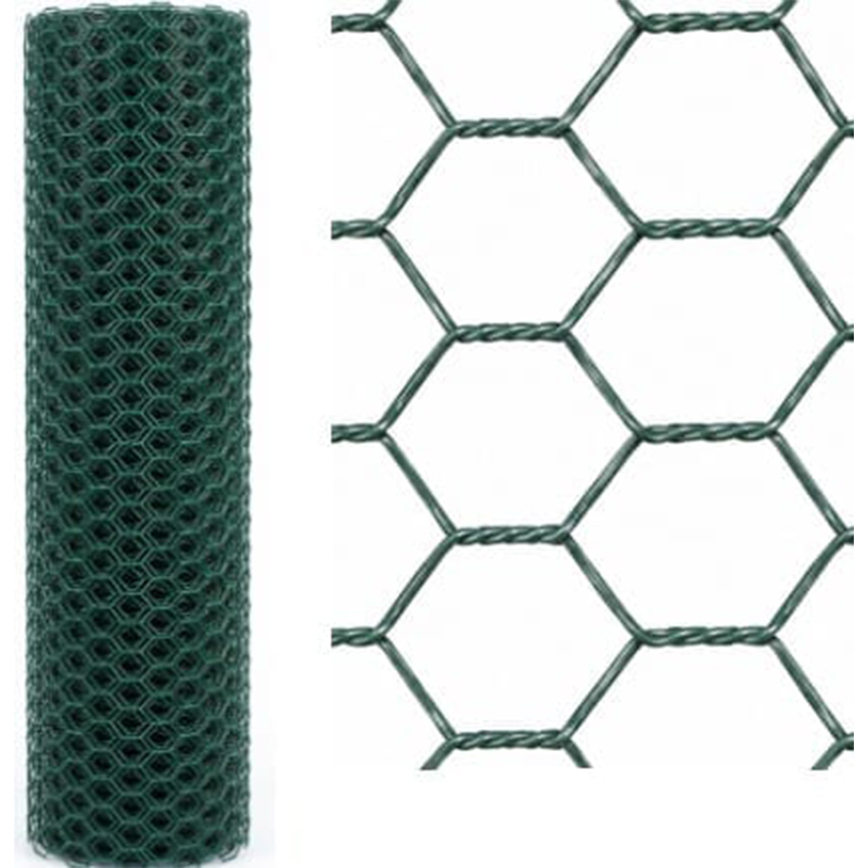 Malla Galvanizada Plastificada Verde 5/8"