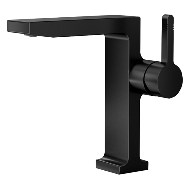 Grifería Lavamanos Osaka Negro 18cm Vitta