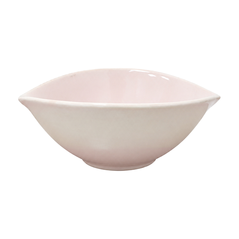 Pocillo de Cerámica Rosa Blanco 5cm