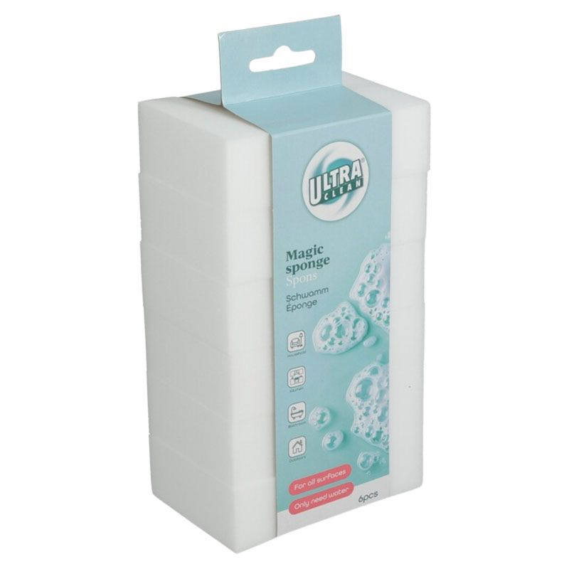 Esponja Mágica Ultra Clean Blanca 6 Unidades