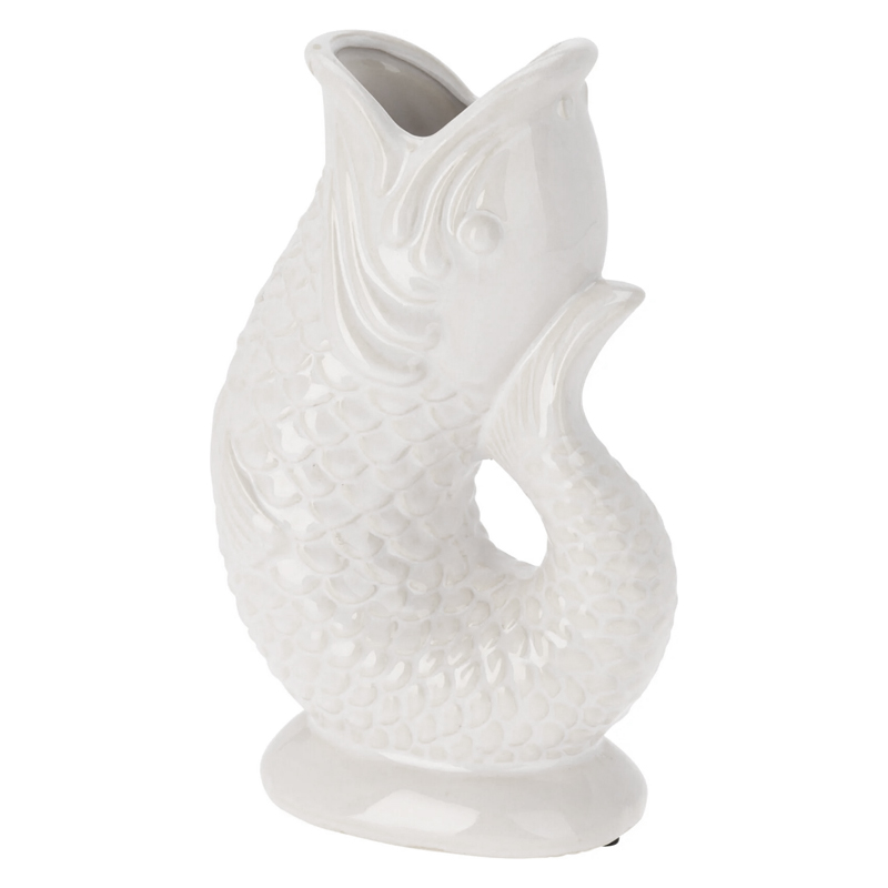 Jarrón de Cerámica Pez 25.5cm
