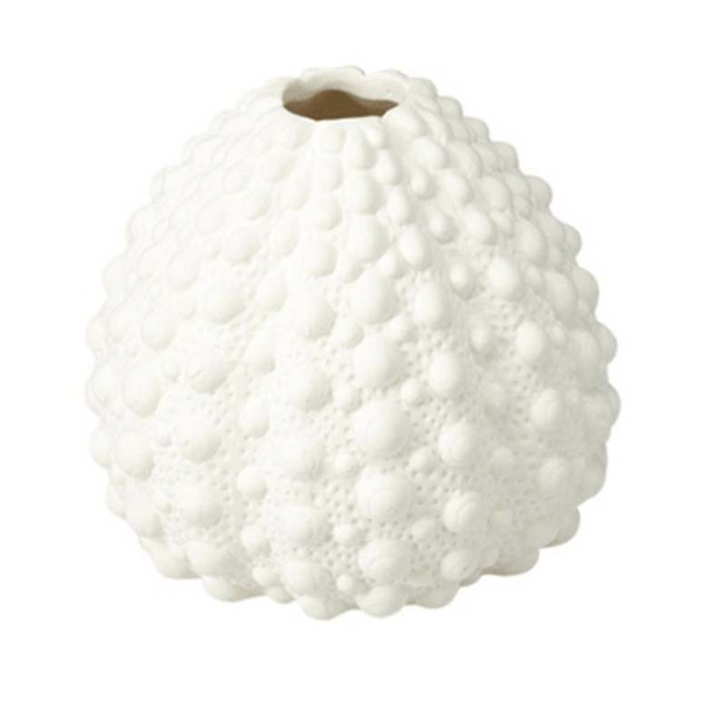Adorno Náutico Porcelana Blanco 10x9cm