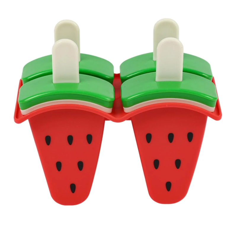 Molde para Helado x4 Frutas 