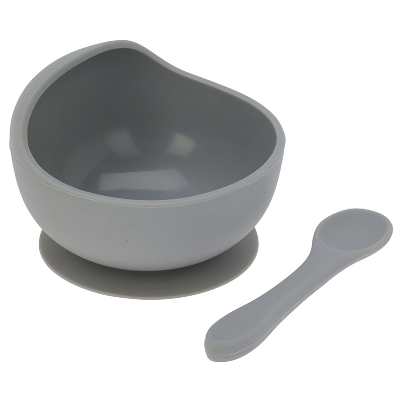 Plato con Cuchara Silicon Bebe 325ml