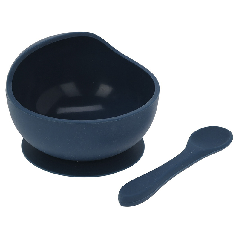 Plato con Cuchara Silicon Bebe 325ml