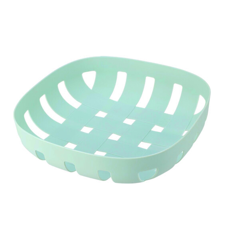 Frutero Basket Turquesa 26X26X6.5cm 