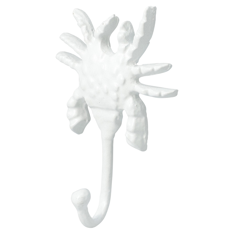 Gancho de Cangrejo Decorativo Blanco 