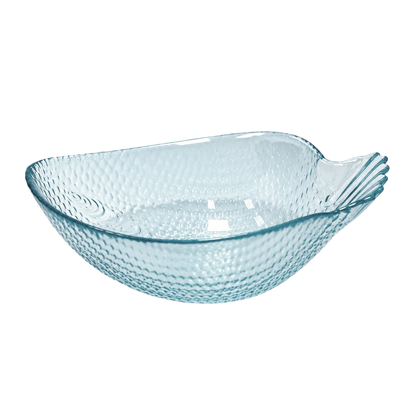Bowl Fish Acqual Vidrio 17x13x5cm 