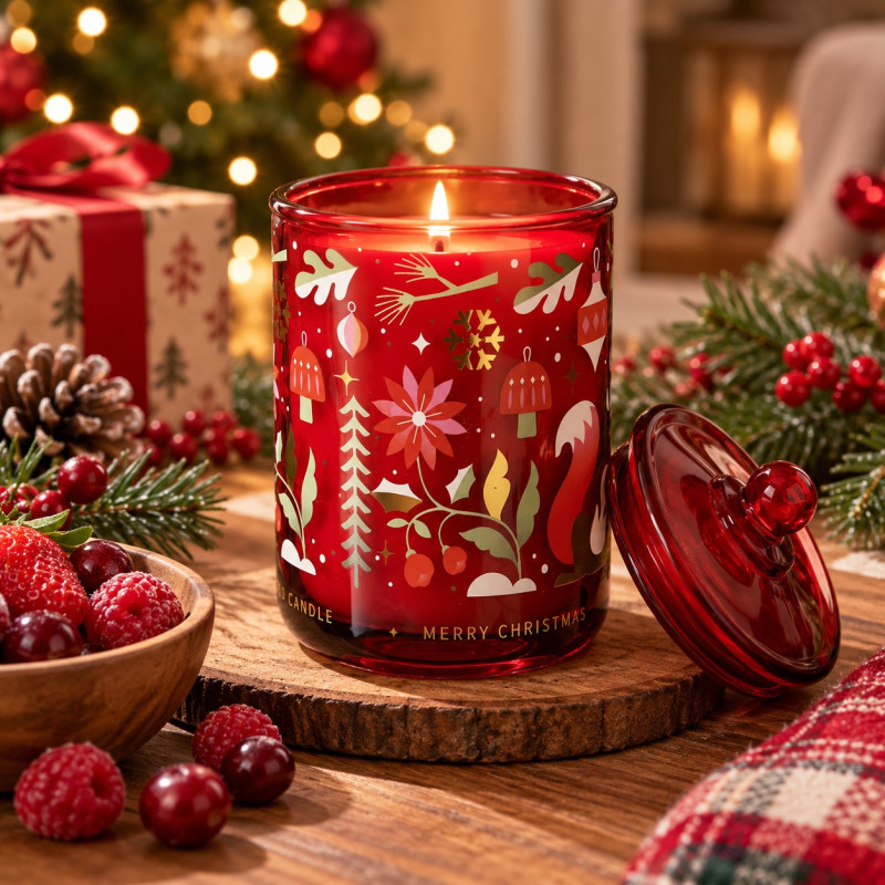 Vela Aromatica Xmas Red Berries 395GR