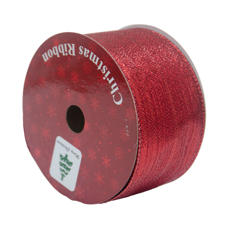 Cinta Navideña Roja  2.1/2x10YDS