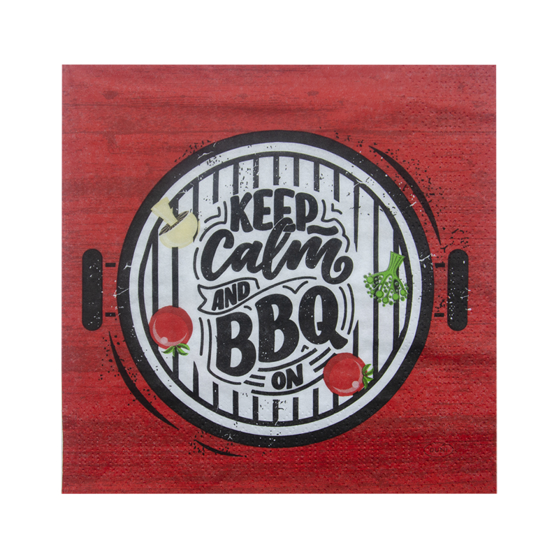 Servilleta BBQ Grill 33x33cm