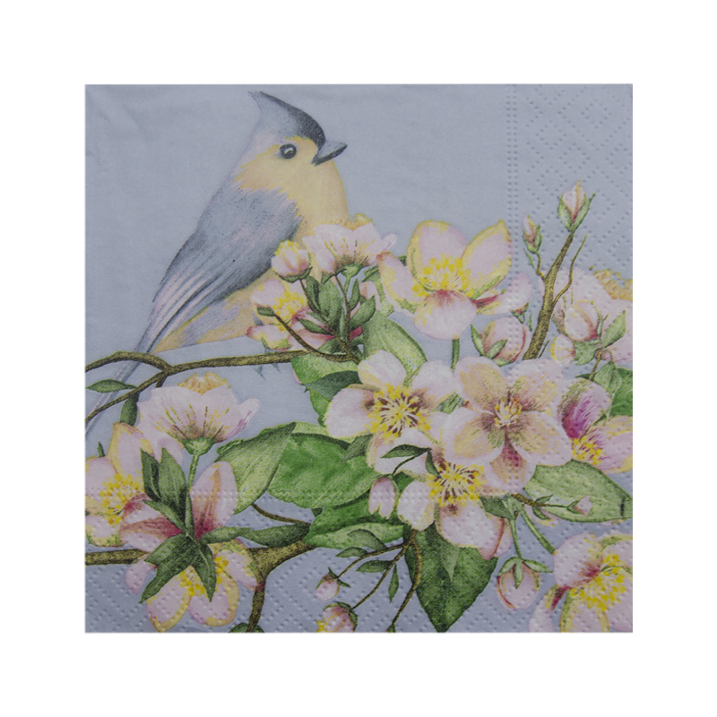Servilleta Bird Lyrics 24x24cm