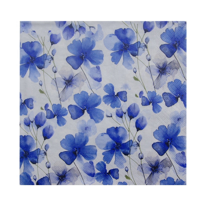 Servilleta Everbloom Blue 33x33cm
