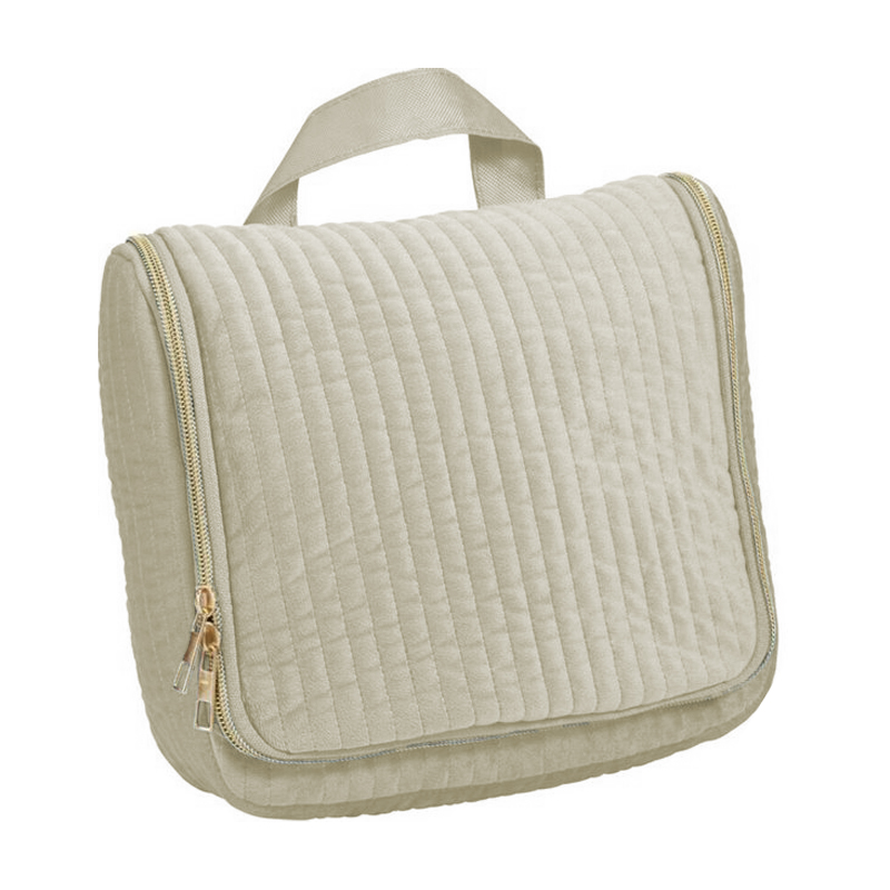 Neceser Colgante con Division Crema 20X8X22cm 