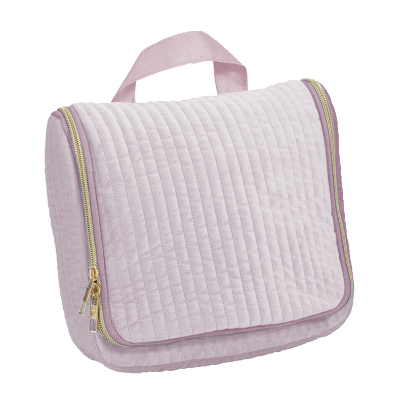 Neceser Colgante con División Rosa 20X8X22cm 