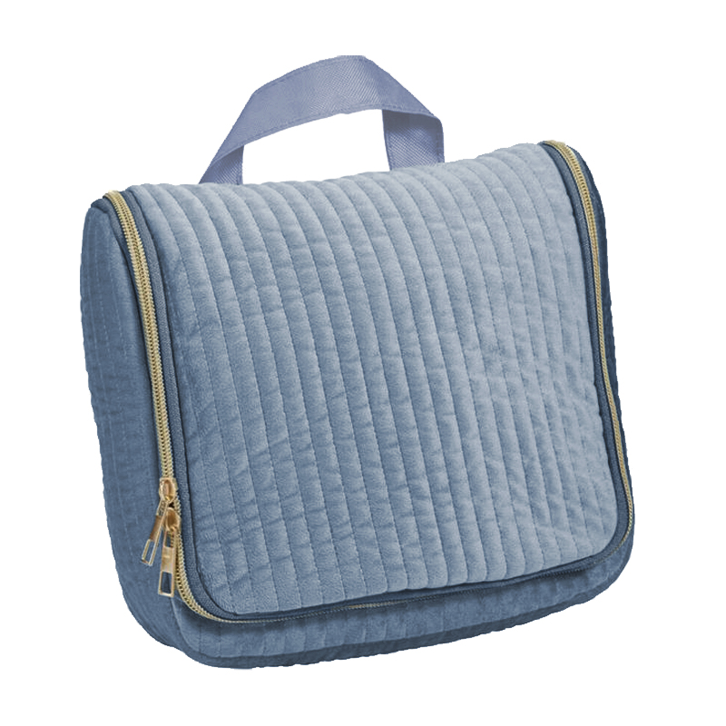 Neceser Colgante con División Azul Petroleo 20X8X22cm 