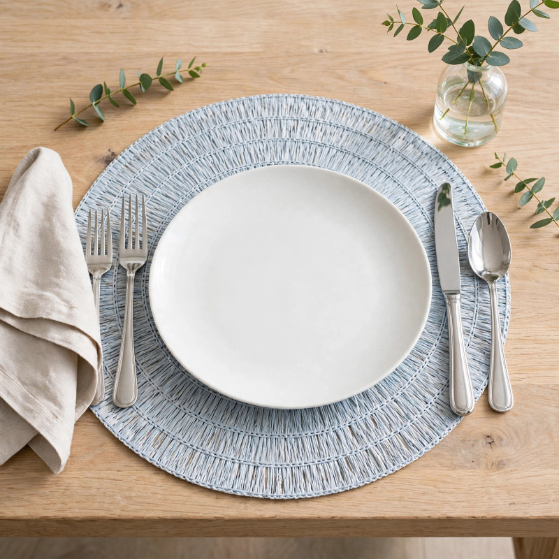 Individual Coture PVC Celeste 38cm Excellent Houseware 