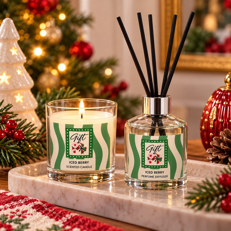 Difusor de Aroma con Vela Iced Berry
