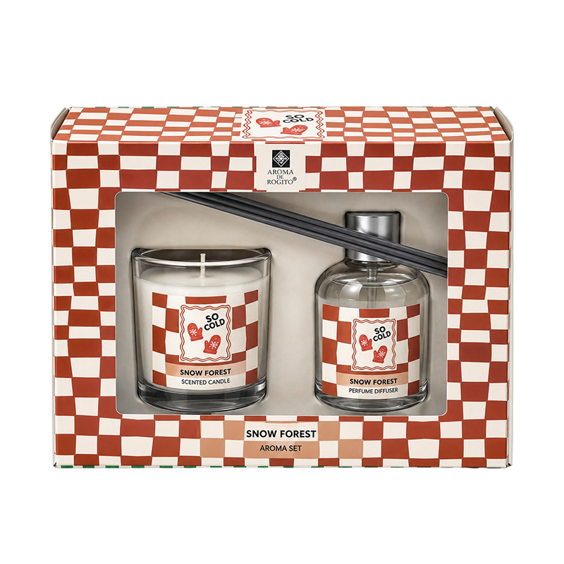 Difusor de Aroma con Vela Snow Forest