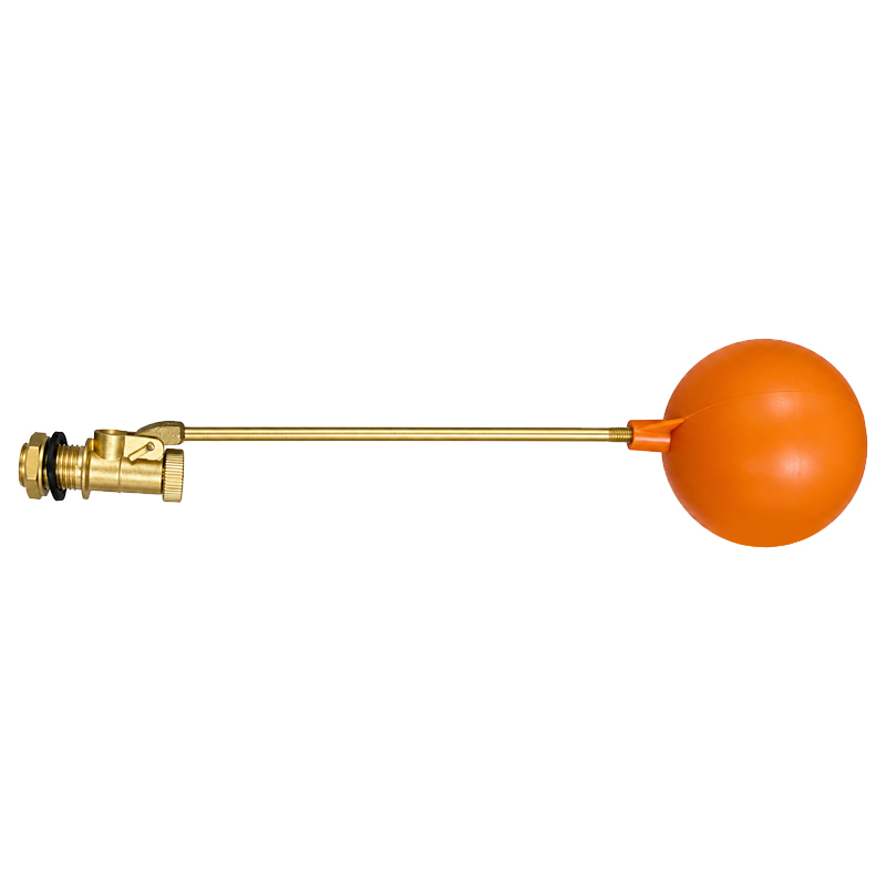 Flotador de Latón 1/2" con Bola Naranja Vitta