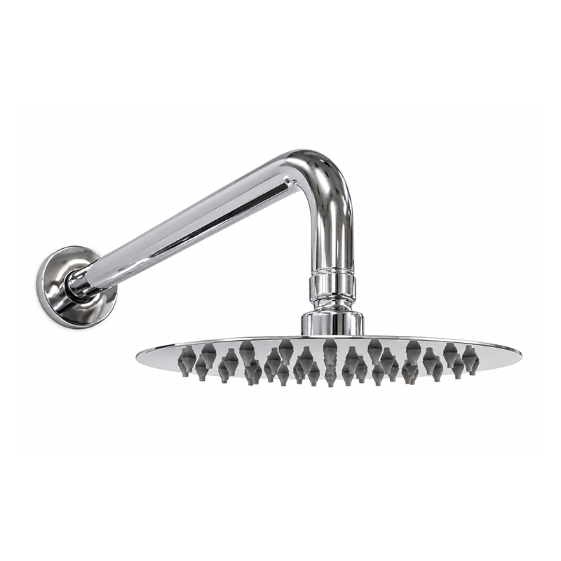 Cabeza de Ducha Redonda  20cm con Brazo 340cm