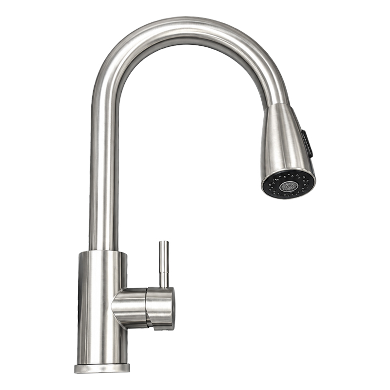 Grifería Cocina Linate Inoxidable con Duchador Vitta 