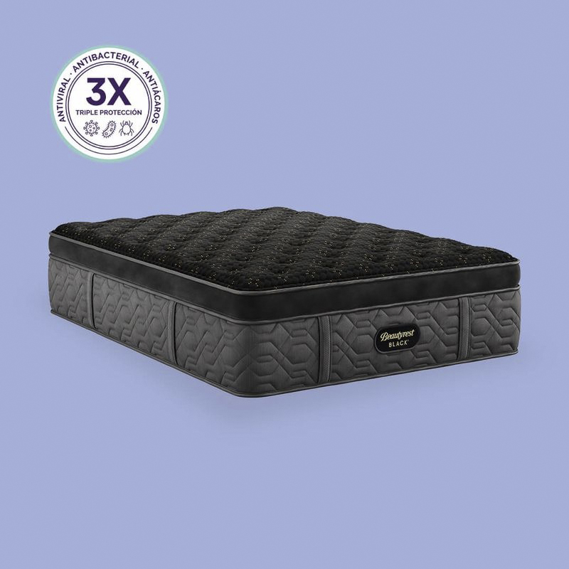 Combo Cama Ajustable TXL + Colchón Gratis Beautyrest  Black Medium Firm Pillow Top