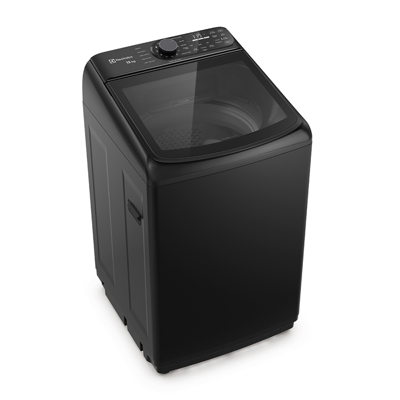 Lavadora Carga Superior 13kg Jet&Clean Negra Electrolux 