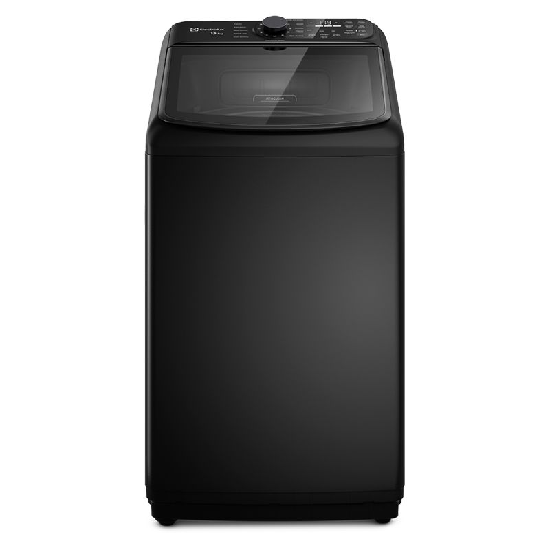 Lavadora Carga Superior 13kg Jet&Clean Negra Electrolux 