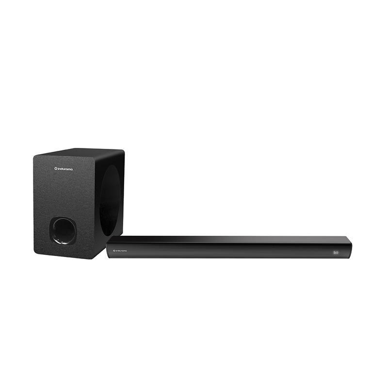Barra de Sonido Indurama BSI-80 con Subwoofer para Sonido 2.1