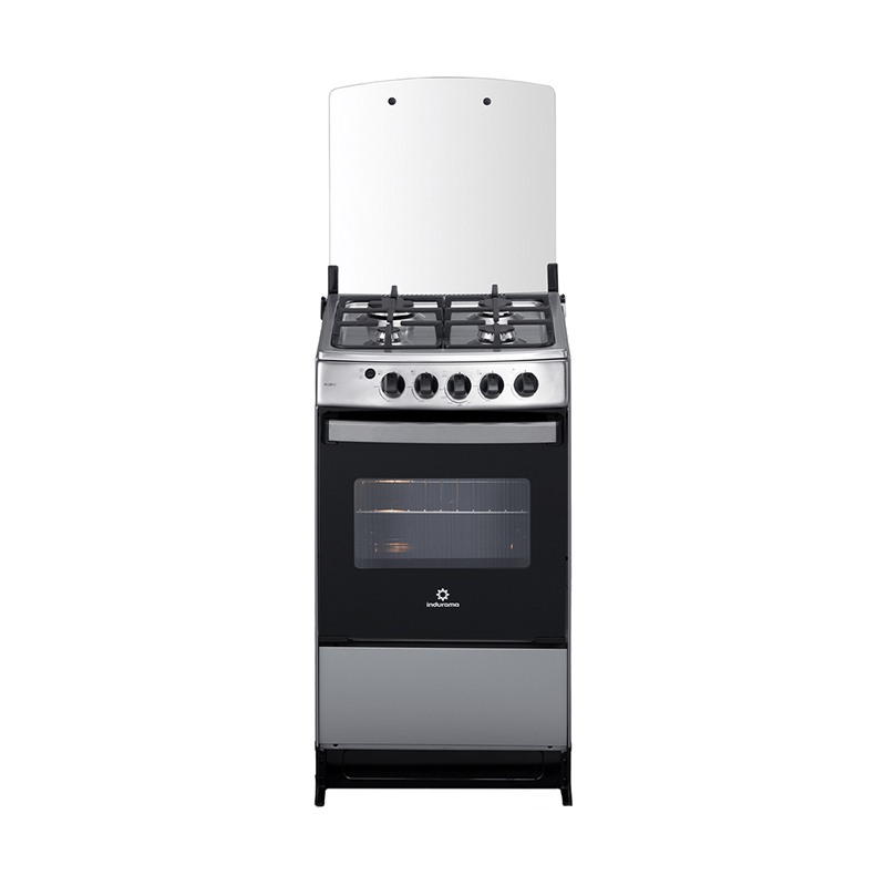 Cocina a Gas Bilbao Spazio Plus de 20" en Acabado Croma Indurama 