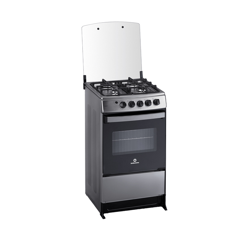 Cocina a Gas Bilbao Spazio Plus de 20" en Acabado Croma Indurama 