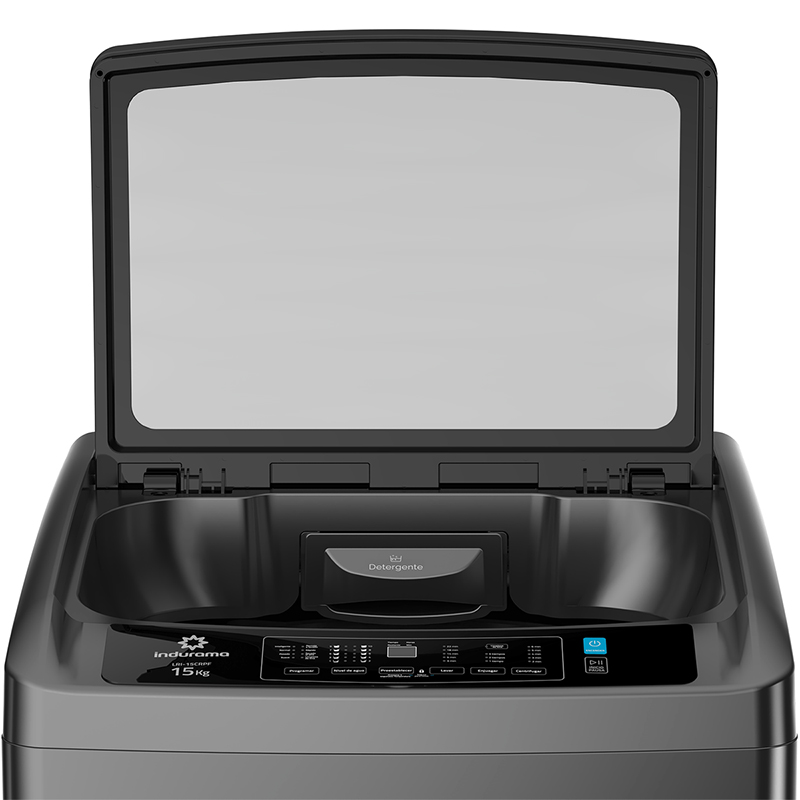 Lavadora Automática LRI-15CRPF Carga Superior 15kg Indurama