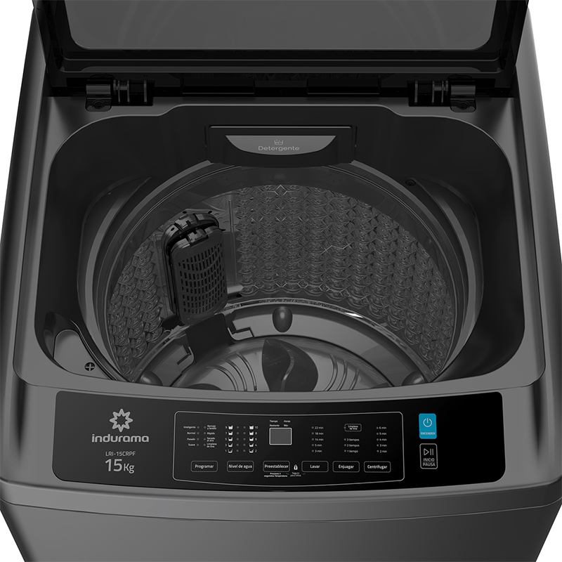 Lavadora Automática LRI-15CRPF Carga Superior 15kg Indurama