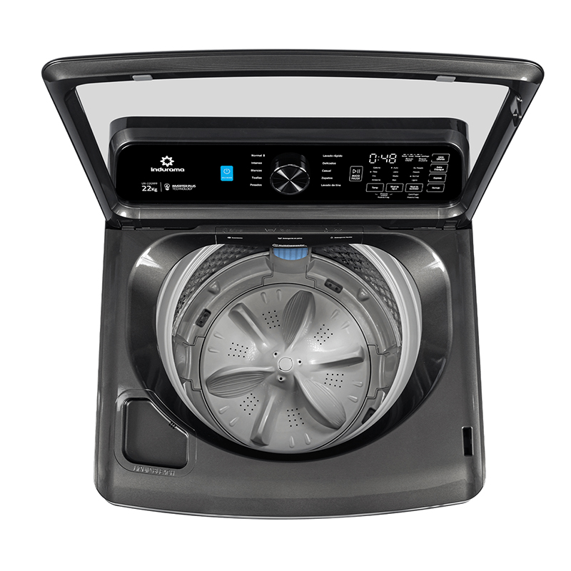 Lavadora automática LRI-22GRPP 22kg Indurama