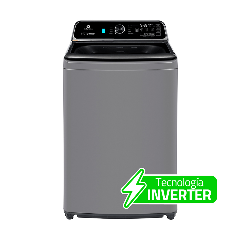 Lavadora automática LRI-22GRPP 22kg Indurama
