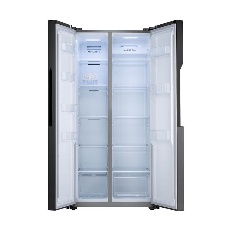 Refrigeradora Side by Side RI-760 Negro de 468 Litros Indurama