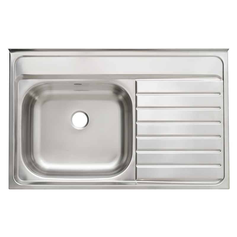 Fregadero para Empotrar 80 x 50 de Acero Inoxidable Teka
