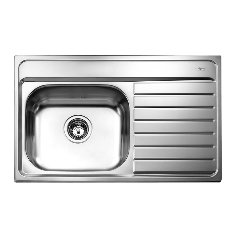 Fregadero para Empotrar 80 x 51 de Acero Inoxidable Teka