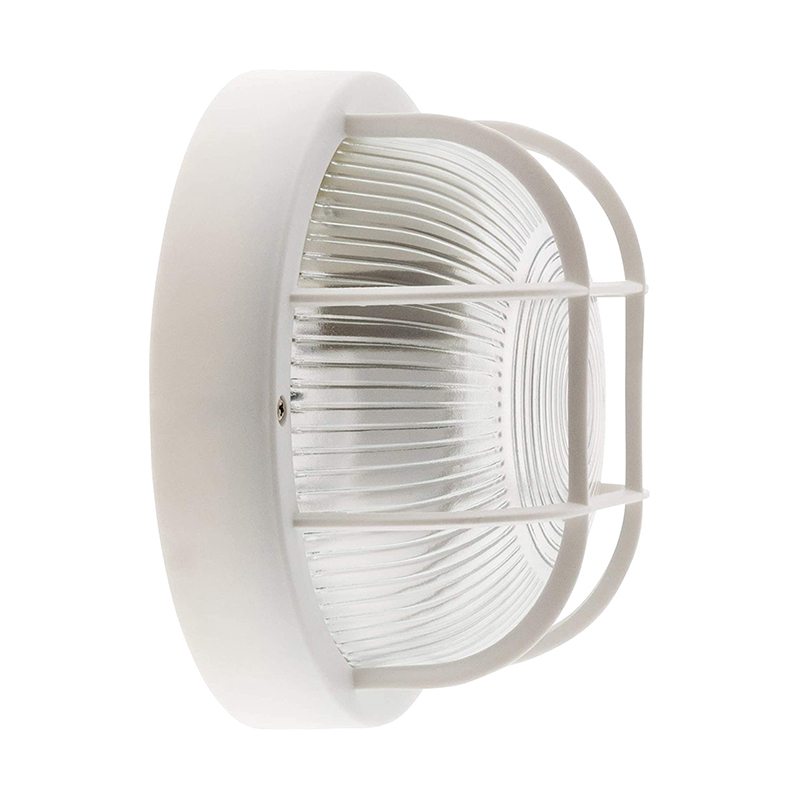 Aplique de Pared para Exterior Termoresistente 24cm en Blanco E27
