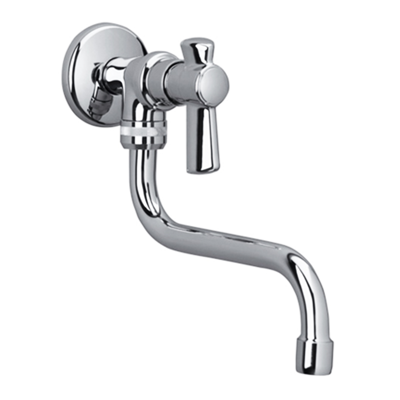 Grifería de Pared Pico Bajo de 17.4cm Fiori Lever FV