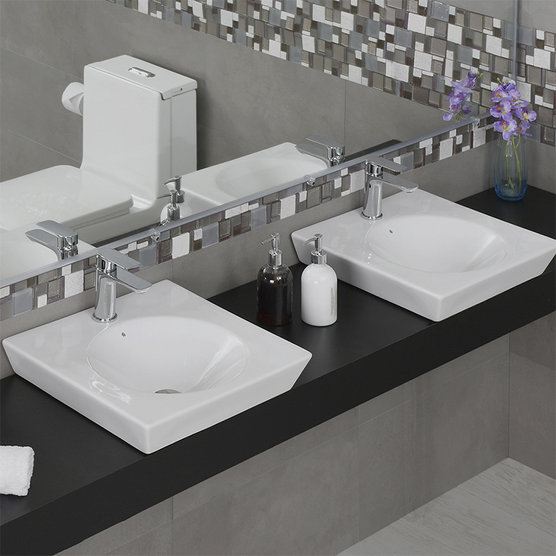 Lavamanos Vessel Rossini Blanco de Sobreponer FV