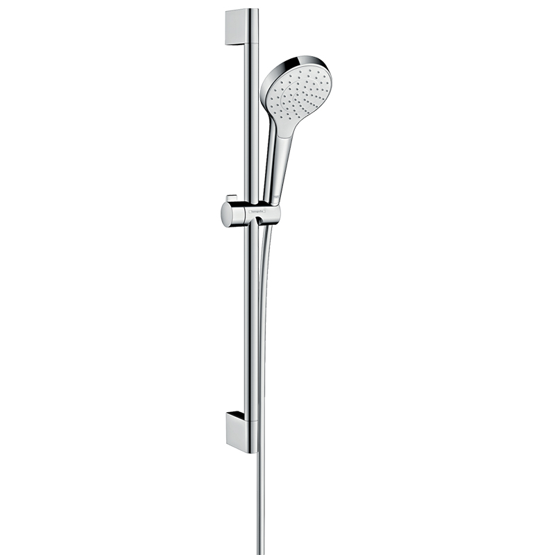 Barra con Ducha Croma Select S Blanco Cromo Hansgrohe