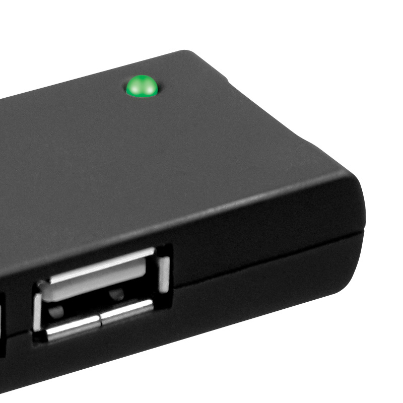 Hub Usb Klip Xtreme 4 Puertos 2.0 - Negro