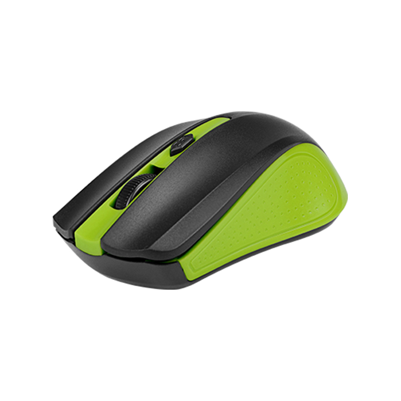 Mouse  Inalambrico 2.4 GHz 4 Botones 1600Dpi Verde Xtech