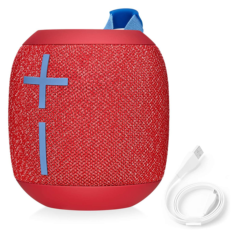 Parlante Ultimate Ears Wonderboom 2 Crushed - Rojo Sonido 360° Bluetooth - 5 Ft - 13 Hras Repro.